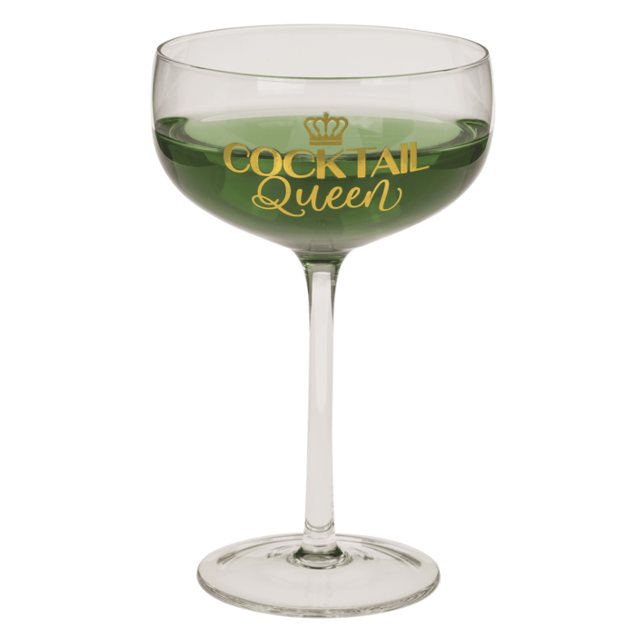 Cocktailglas-Set, Cocktail King und Cocktail Queen