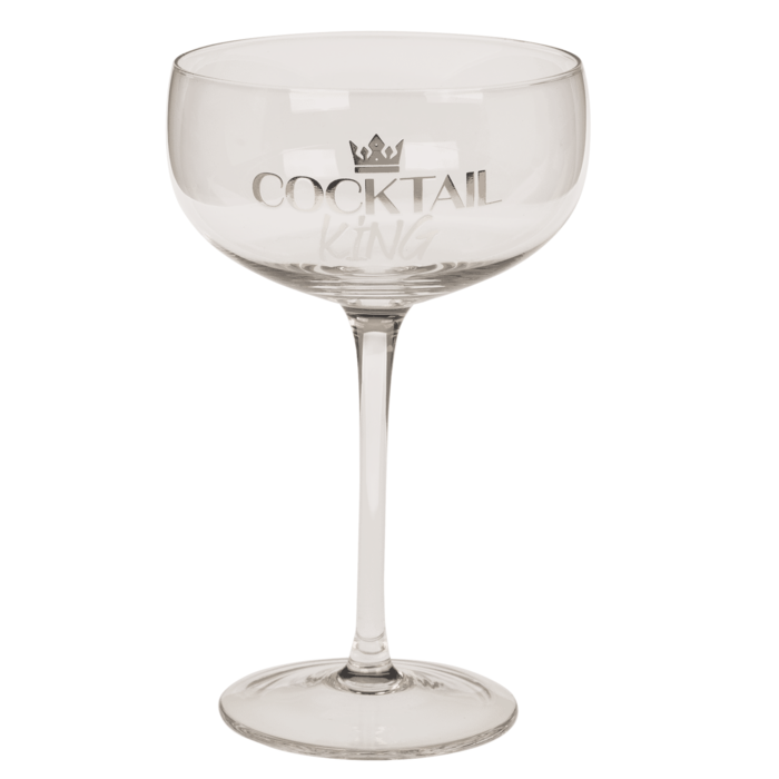 Cocktailglas-Set, Cocktail King und Cocktail Queen
