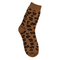Damen-Stricksocken, Leopard,