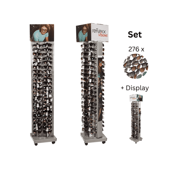 Sonnenbrillen Aktion, Set aus 276 Sonnenbrillen,