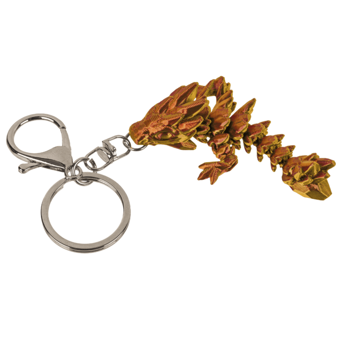 Metall-Schlüsselanhänger, 3D-Motiv,