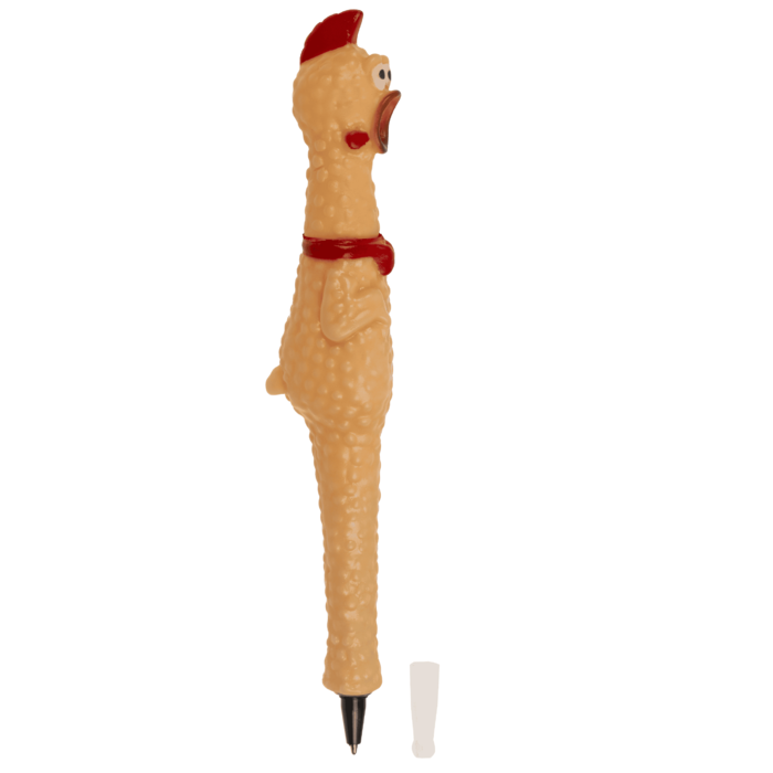 Kugelschreiber, Schreiendes Huhn, 18,5 cm,