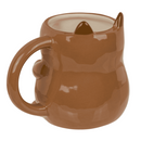 Becher, Capybara,Steingut, 13,5 x 11 cm,