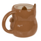 Becher, Capybara,Steingut, 13,5 x 11 cm,