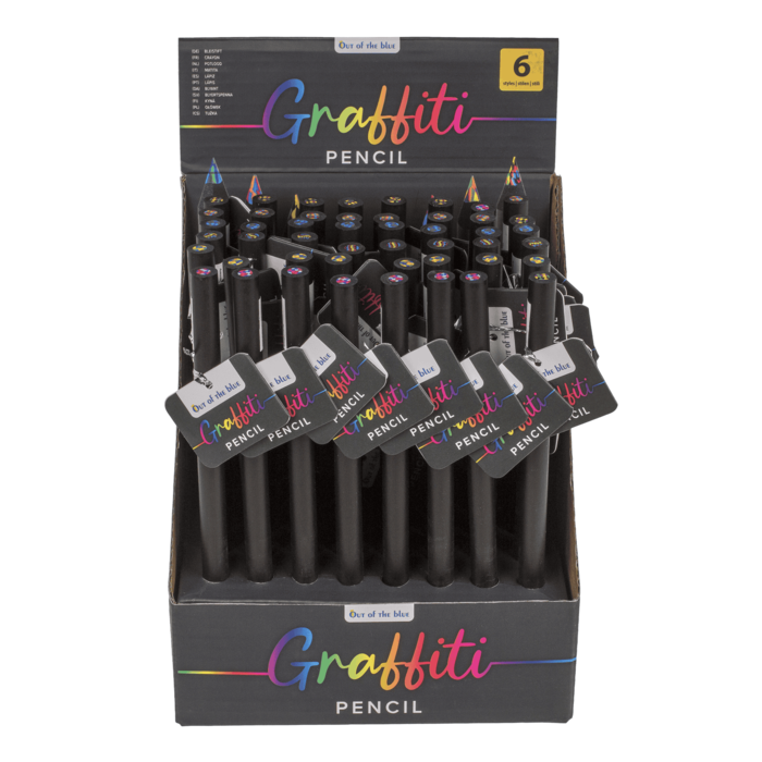 Bleistift, Grafiti, 17 cm,
