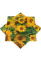 20 Servietten m. Motiv, 3-lg., 33*33cm, Sonnenblumen