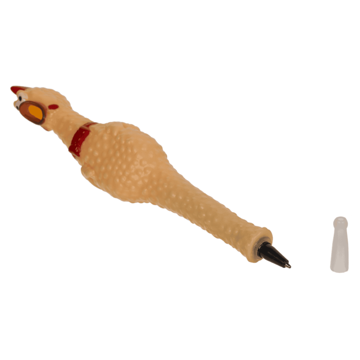 Kugelschreiber, Schreiendes Huhn, 18,5 cm,