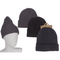 Herren-Wintermütze, Beanie, mit Fleecefutter,