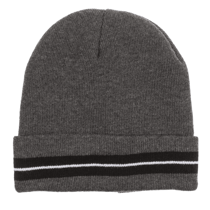 Herren-Wintermütze, Striped, gefüttert,