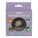 Silikon-Deckel, Tiere, X cm,