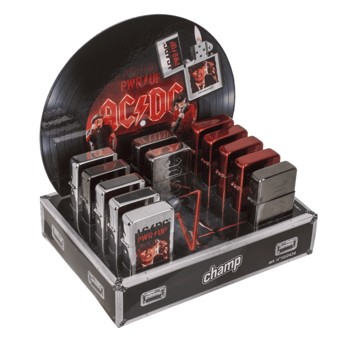 AC/DC, Feuerzeug,