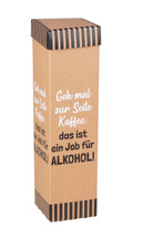 Flaschenbox "Premium", gefaltet, 34*9*9cm, Flaschenpost