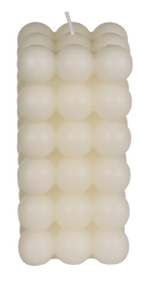 Kerze, Bubble, ca. 6 x 12 cm,