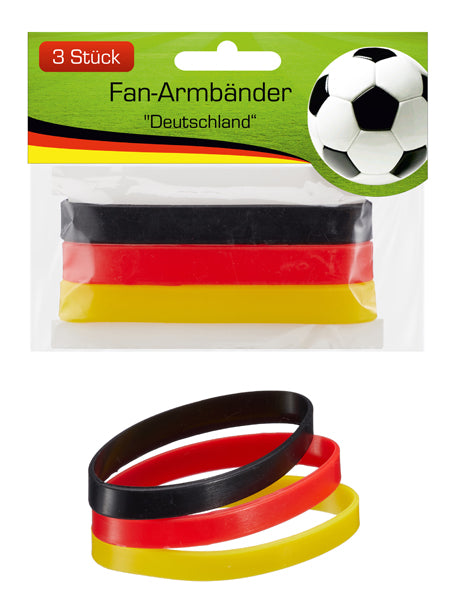 Armbänder "Deutschland" 3 Farben
