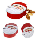 Gebäckdose Santa ca. 18x15cm