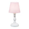 LED Tischleuchte, rosa; ca. 25cmH