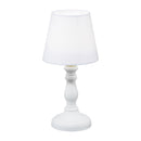 LED Tischleuchte, weiß; ca. 25cmH