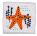 Magisches Baumwoll-Handtuch, Meerestiere,
