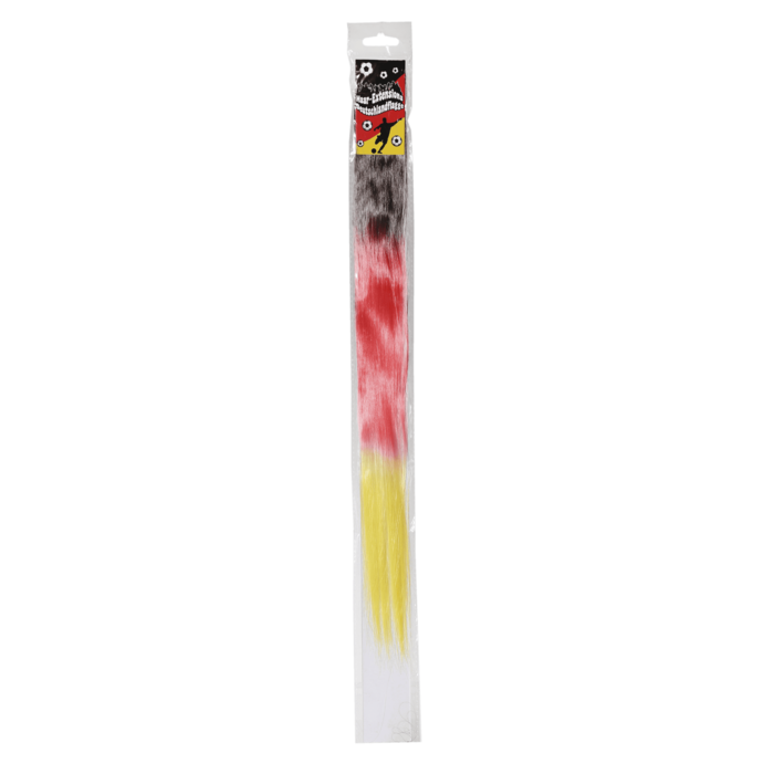 Haar-Extensions, Deutschlandflagge, ca. 48 cm,