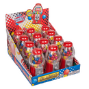 Roter Kaugummispender mit ca. 25 g Kaugummi,