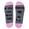 Socken mit lustigen Sprüchen, Einheitsgröße,