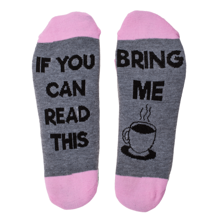 Socken mit lustigen Sprüchen, Einheitsgröße,