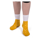 Socken, Bier, Einheitsgröße, 76% Baumwolle,
