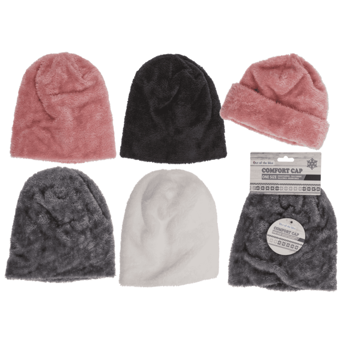 Kuschel-Mütze, Fluffy Style, Einheitsgröße,