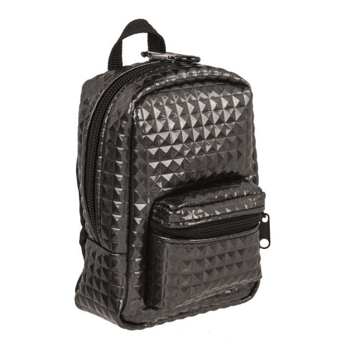 Geldbörse, Metallic Backpack, mit Reissverschluss