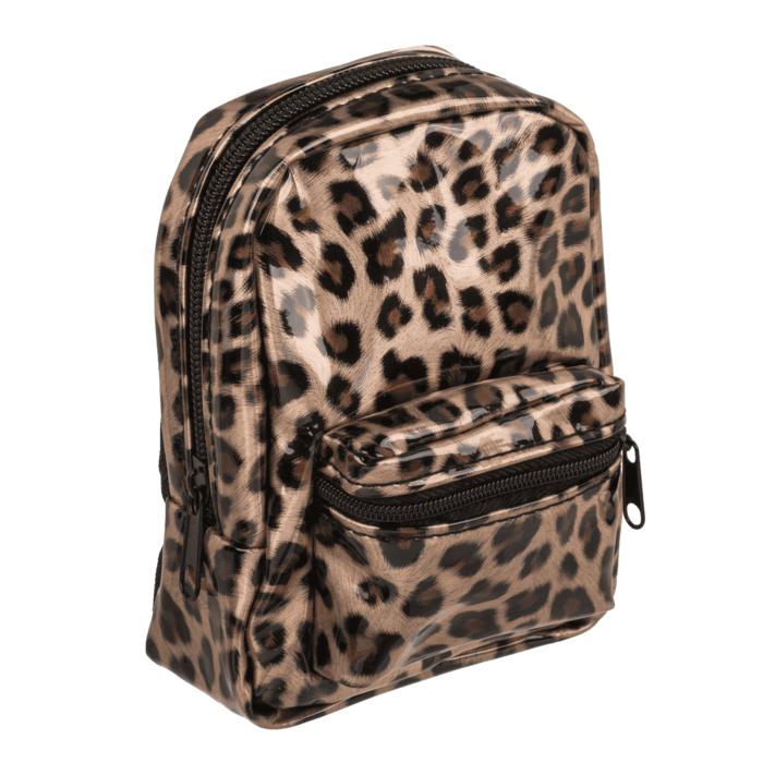 Geldbörse, Metallic Backpack, mit Reissverschluss