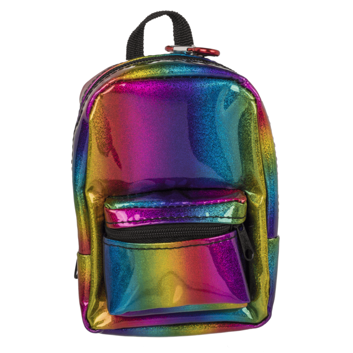 Geldbörse, Metallic Backpack, mit Reissverschluss