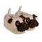 Kuschel-Hausschuhe, Mops,