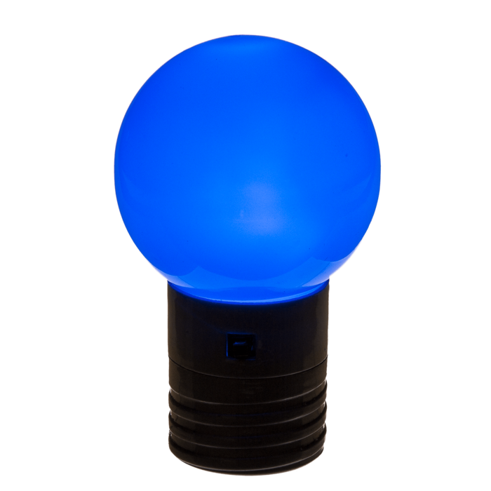 Leuchte, Bunte Kugel, mit Magnet & LED