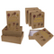 Kraftpapier-Geschenkkartonage, Happy Birthday,