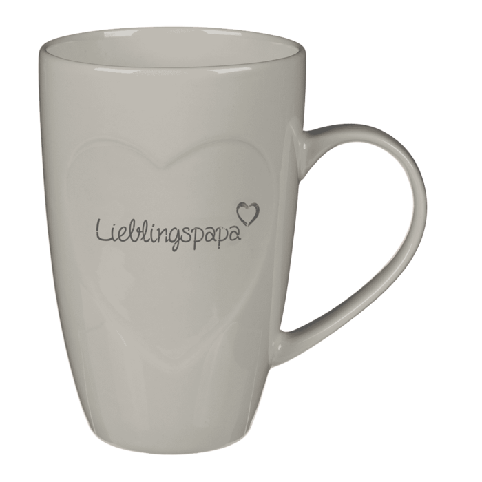 New Bone China-Becher, Lieblingspapa,