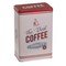 Rechteckige Metall-Dose, Nostalgie (Coffee, Tea &
