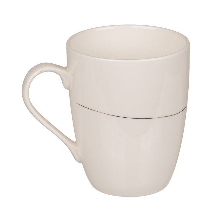 New Bone China-Becher, Home, ca. 8,3 x 10,4 cm,