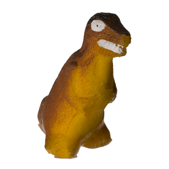 Wachsender Dinosaurier im Ei, ca. 11 cm,