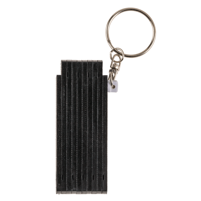 Metall-Schlüsselanhänger, Zollstock, L: 50 cm,