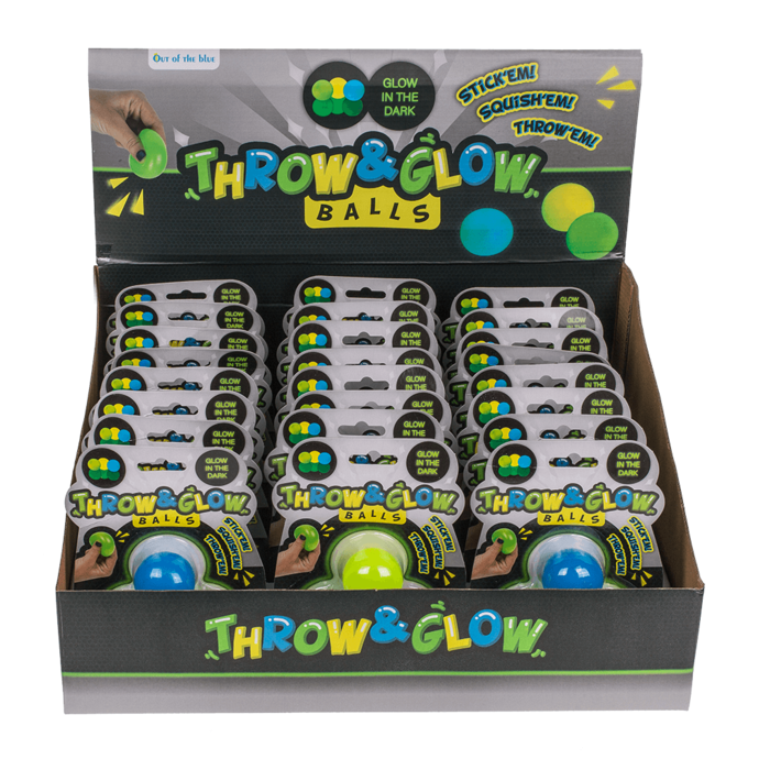 Throw & Glow Balls, leuchten im Dunkeln,