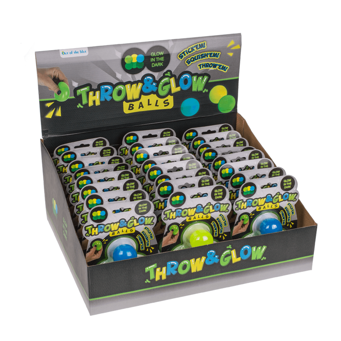 Throw & Glow Balls, leuchten im Dunkeln,