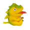 Flip Flip Drache, ca. 9 cm, einzeln im