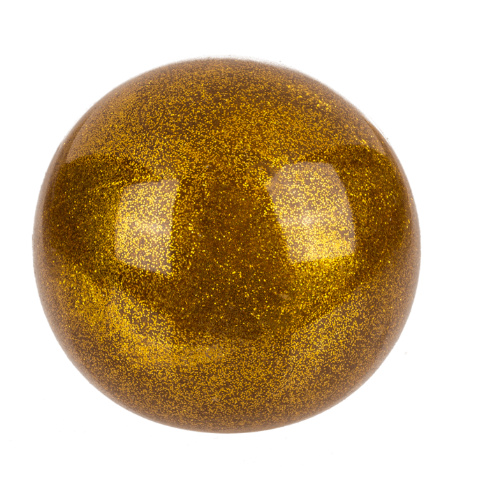 Squeeze-Wasserball mit Glitzer, ca. 7 cm,