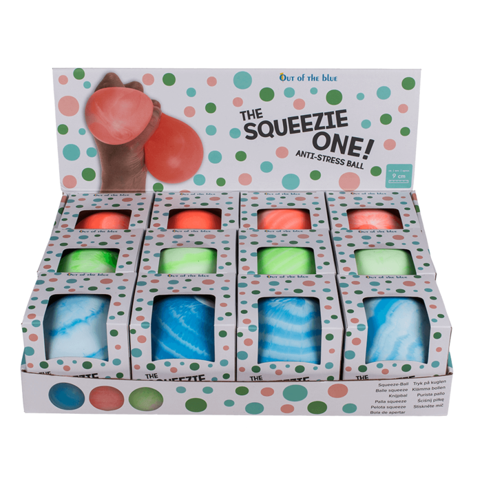 Squeeze-Ball, ca. 9 cm,