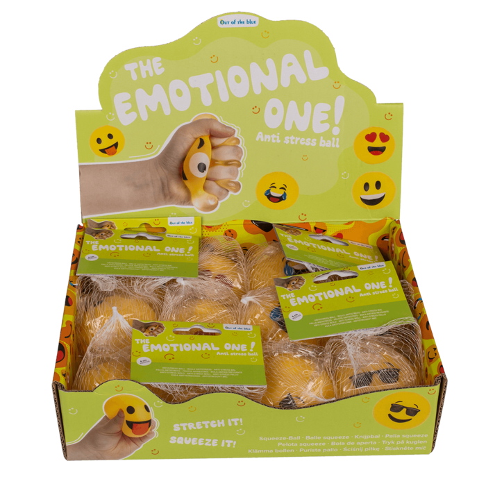 Antistress-Ball, Emotion, ca. 6 cm,
