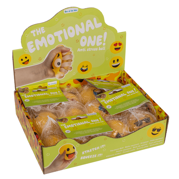 Antistress-Ball, Emotion, ca. 6 cm,