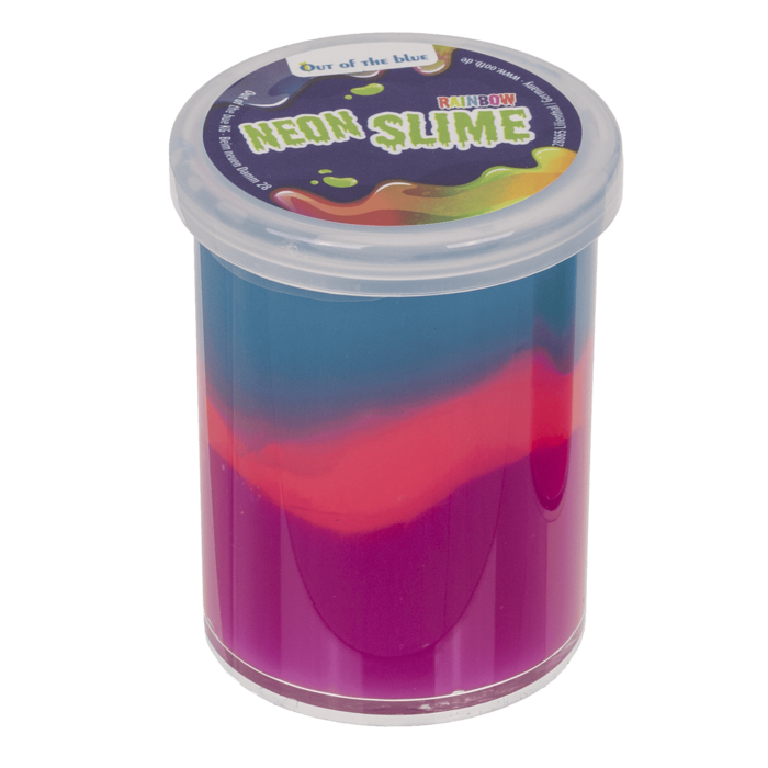 Neon-Schleim, Rainbow, ca. 65 g,