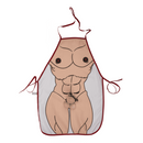 Küchenschürze, Männerkörper mit Plüsch-Penis,