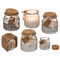 Duftkerze (Fresh cotton) im Glas,