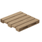 Naturfarbene Holz-Untersetzer, Palette,